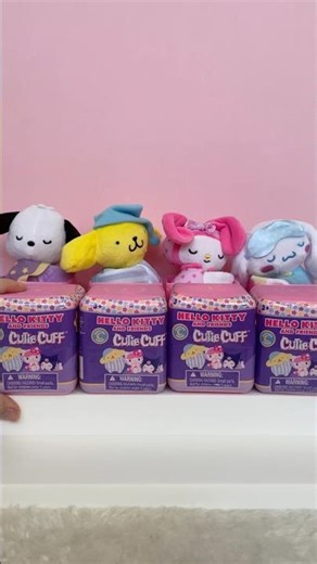 Hello Kitty and Friends Cutie Cuffs with Kuromi, Pompompurin and Chococat