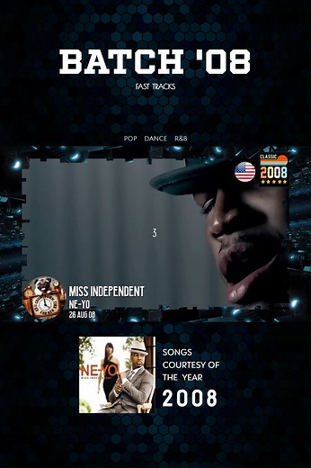 Batch '08 - Fast Tracks #throwback #throwbackmusic #00smusic #00s #2008music #year2008 #2000s #2000snostalgia | Countdown Corner