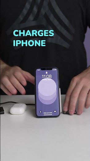 Amazing iPhone 12 Wireless Charger! // Charge iPhone, Apple Watch & AirPods all at once! #Shorts