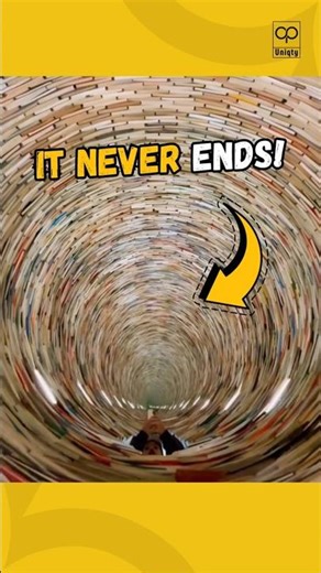 Wait... Where Does This Library End? #shorts #mindblowing