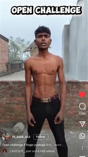 challenge accepted ☠️ #vbloger #pushups #challenge #blogger #youtubeshorts #minivlog