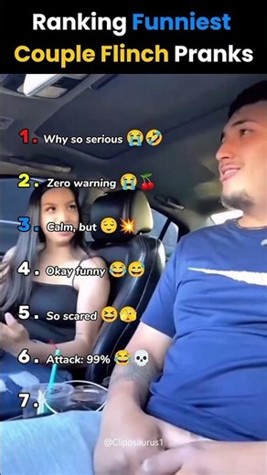 Ranking Funniest Couple Flinch Pranks 😂💥 | Try Not To React