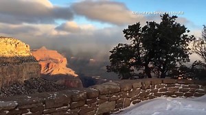 39K views · 108 reactions | Snow blankets Grand Canyon National Park just in time for the first day of winter! #WinterSolstice | America's Morning Headquarters | Facebook