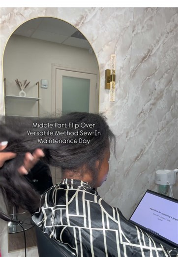 Maintenance Day for Middle Part Flip Over Method