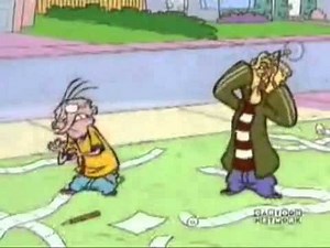 Ed's breaking the fourth wall