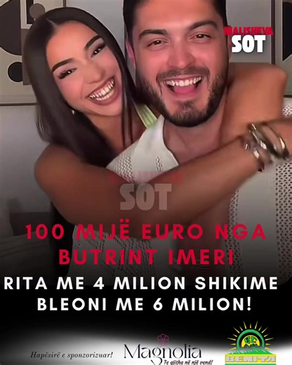 Në rrjetet sociale po vazhdon të marrë përmasa virale sfida e lançuar nga këngëtari i njohur Butrint Imeri, i cili ka vënë në lojë një shpërblim prej plot 100 mijë eurosh për videot më kreative në TikTok me hashtagun #iPari. Dy emra që po kryesojnë garën virtuale janë pikërisht dy tiktokerët e njohur: Bleoni dhe Rita, të cilët kanë arritur të ndezin rrjetin me performancat e tyre. 📱 Rita ka grumbulluar rreth 4 milionë shikime, duke u kthyer në një nga konkurrentet më të komentuara të sfidës. 📱