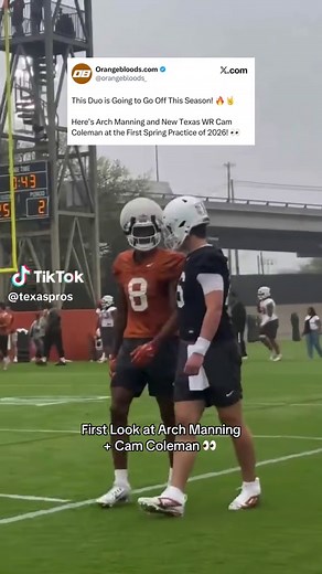 Cam Coleman and Arch Manning Shine in Spring Practice