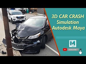 How to 3D Car Crash Simulation in Autodesk Maya | Full VFX Tutorial – Dream Journey VFX