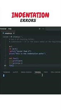 How python code works? What is Indentation in Python? #python #interview #job #shorts #youtubeshorts