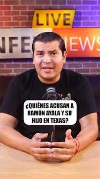 ¿QUIÉNES ACUSAN A RAMÓN AYALA Y SU HIJO EN TEXAS? #seprendiolabanda #chisme #noticias