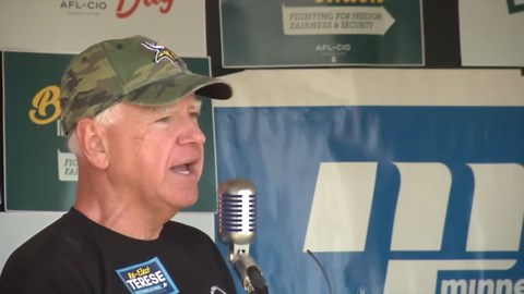 Gov Tim Walz faces backlash for comment taking aim at Trump's health