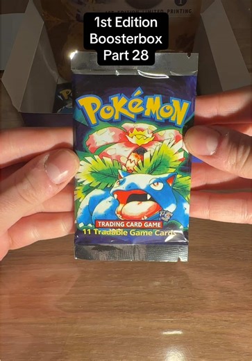 Pokémon 1st Edition Booster Box Part 28 Unboxing