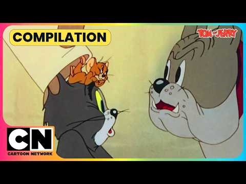 Tom Enters DOG Territory!😱🐶| Tom & Jerry😝| Classic Cartoon🤓|‪@cnindia‬ ​