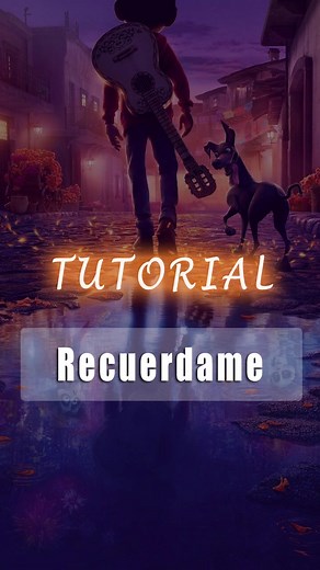 Recuerdame de Coco Guitar Tutorial | One String Tabs