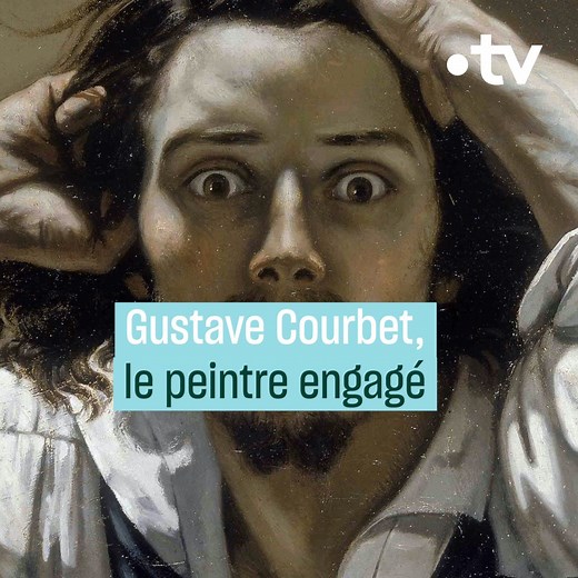 76M views · 13K reactions | Né le 10 juin 1819, Gustave Courbet, chef de file de l'école réaliste, est également un peintre profondément engagé. Son œuvre en témoigne. | France tv culture | Facebook