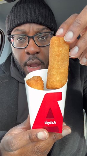 Stefan Johnson on Instagram: "Y’all kept asking so I hit record and gave Arby’s Peach Cobbler Egg Rolls a raw, one-take review. No cuts, no safety net. Shockingly? It actually tastes like peach cobbler. Sweet peaches, warm spices, crispy bite. This might be one of Arby’s best desserts. Fast food desserts are getting wild. What’s the best one you’ve had? #foodreview #snacks #foodie"