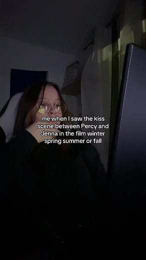 Jenna Ortega's Kiss Scene in Winter Spring Summer or Fall