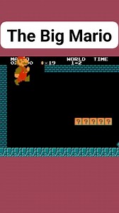 BIG MARIO | PURE NOSTALGIA VIDEO GAME 🎮 | ML Gaming