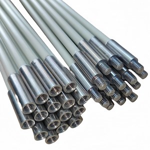 [Hot Item] Fiberglass Solid Threaded Tent Pole 8.5mm Support Rods for Tent