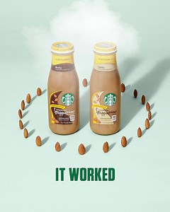2.2M views · 7.5K reactions | POOF! It’s the new Almondmilk Mocha and Vanilla Frappuccino® drink flavors. #NewFlavorDrop #FlavorLikeNoOther | Starbucks | Facebook