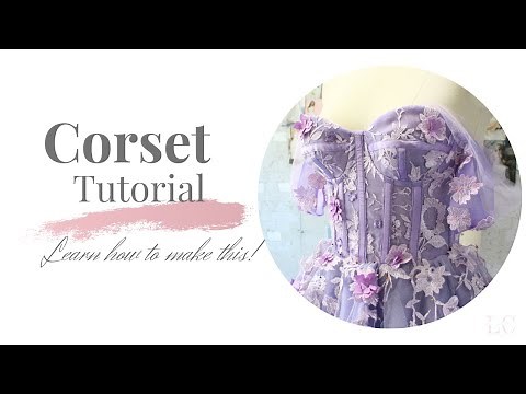 Make a Corset, Pattern Provided