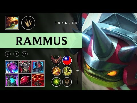Rammus Jungle vs Nocturne - TW Grandmaster Patch 25.22