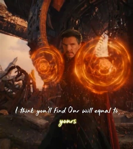 Doctor Strange vs Thanos 🥶 Infinity War Coldest Moment #shorts