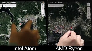 Tesla comparison: old Intel Atom GPU vs. the new AMD Ryzen APU (videos) - Tesla Oracle