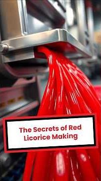What’s the magic of red licorice making?🍬 #candy #shorts