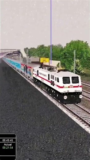 12935 Bandra Surat Intercity Skipping Bhilad at Full Speed 🚆🔥 | #OpenRails #Gameplay #train #railway