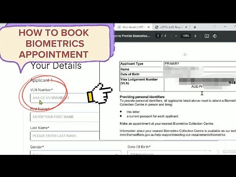 BIOMETRICS Australia Visa: How to Book Biometrics appointment for Australian visa - Step-by-Step