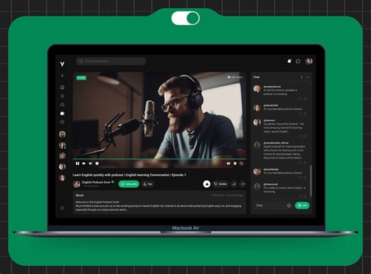 Streaming Web Platform Redesign