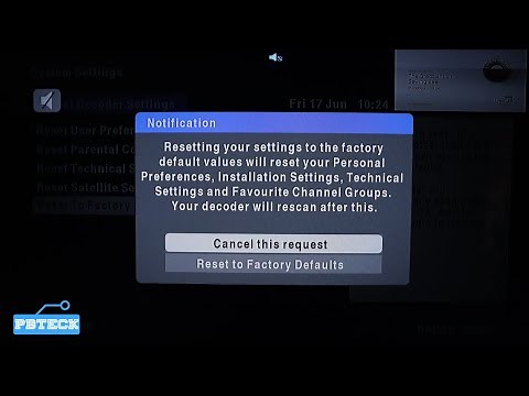 💎 How To Reset Dstv Explora To Factory Default And Get All Your Channels