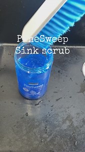 19K views · 508 reactions | Sink scrub using pine sweep #cleaningmotivation #cleaning #asmrcleaning #satisfyingclean #clean #cleanwithme | Jess Keepcleaning | Facebook