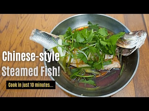 Authentic Chinese-Style Steamed Fish (清蒸魚) | Classic Home Recipe