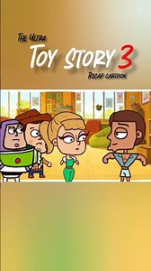 the Ultra Toy story 3 recap cartoon #shorts