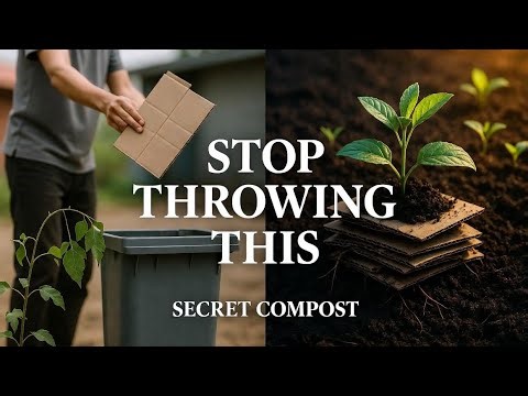 The Cardboard Composting Secret They Don't Want You To Know | Seedly 🌱