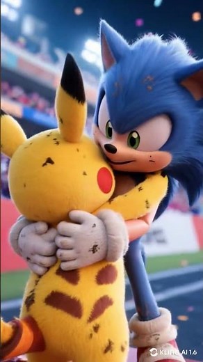 SONIC meets Pikachu! Sonic the Hedgehog