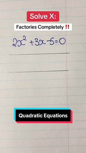 Mastering Quadratic Trinomials in Algebra