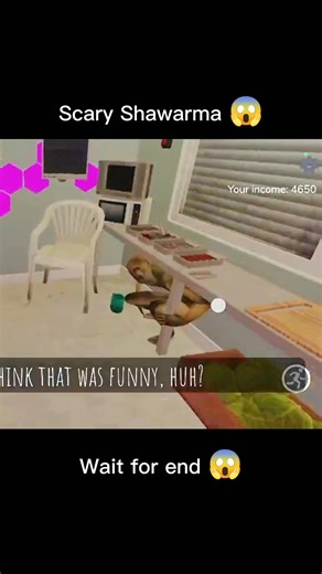 Scary Shawarma Kiosk 😱 #shorts #roblox #shortsfeed