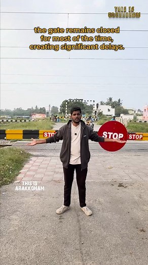 17K views · 256 reactions | The railway crossing that serves as the only entry point for 15 villages near Mosur is currently blocked for long periods due to approximately 250 train crossings daily. SR has announced a major relief project: a ₹17 Crore Underpass will be constructed here for easy, uninterrupted public passage! The work is set to begin quickly and is targeted for completion by April. #arakkonam #mosur #this_is_arakkonam | This Is Arakkonam | Facebook