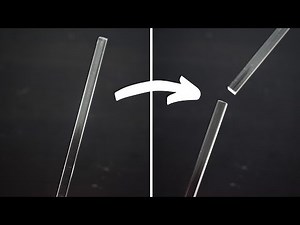 How To Cut Acrylic Stick in Easy Way || Quick Tutorial