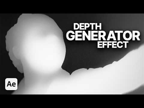 How to create DEPTH GENERATOR Effect in After Effects