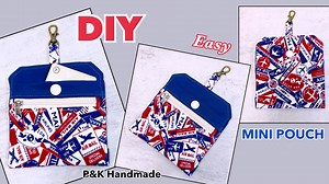 2.4K views · 24 reactions | Diy Cute Mini Pouch Sewing Tutorial | #diy #sewing #minipouch #coinpurse #handmade #sewingproject #diyideas #giftideas #pkhandmade | P&K Handmade | Facebook