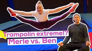 KiKA LIVE: Trampolin-Challenge mit Merle Loosen | KiKA