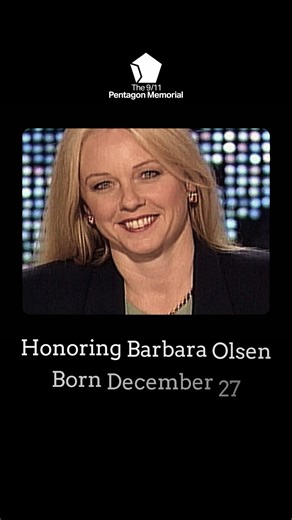 Today, we remember Barbara Olson on her birthday, a brilliant legal mind, author, and beloved wife whose voice and spirit continue to inspire. Barbara was a passenger on Flight 77 and is one of the 184 lives we honor at the Pentagon Memorial. Her legacy lives on through the stories we share and the lives she touched. Happy Birthday, Barbara. | Pentagon Memorial Fund, Inc.