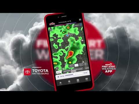 WDAM Sponsored Promo - Toyota of Hattiesburg - First Alert Weather App: Live Radar Tool (:25)