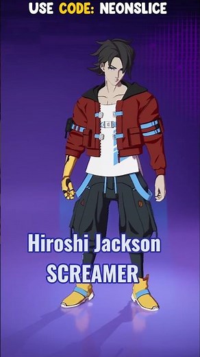 *NEW* Hiroshi Jackson skin | Fortnite x Screamer