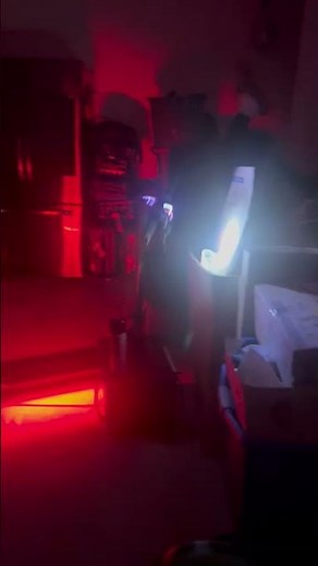 Kid on Electric Scooter Crashes Into Box, Falls Inside