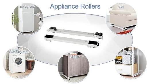 Heavy Duty Appliance Rollers Pair Move Tools